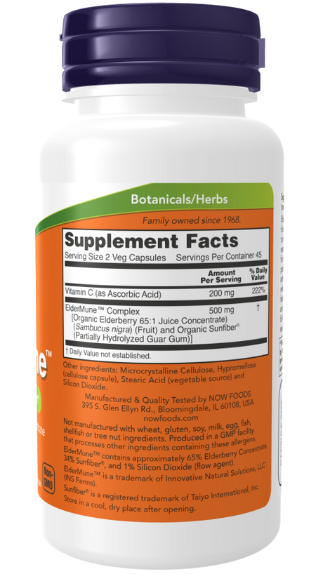 Now ELDERMUNE W/VIT C  90 VCAPS