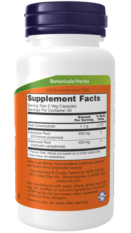 Now ECH/GSEAL ROOT 225/225mg 100 VCAPS