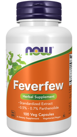 Now FEVERFEW 400mg  100 VCAPS