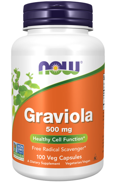 NOW GRAVIOLA 500MG 100 VCAPS