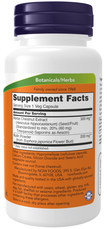 Now HORSE CHESTNUT EXT 300mg  90 VCAPS