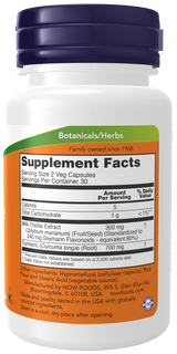 Now SILYMARIN MILK THISTLE 150mg  120 VCAPS