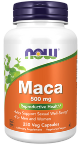Now MACA 500mg  250 VCAPS