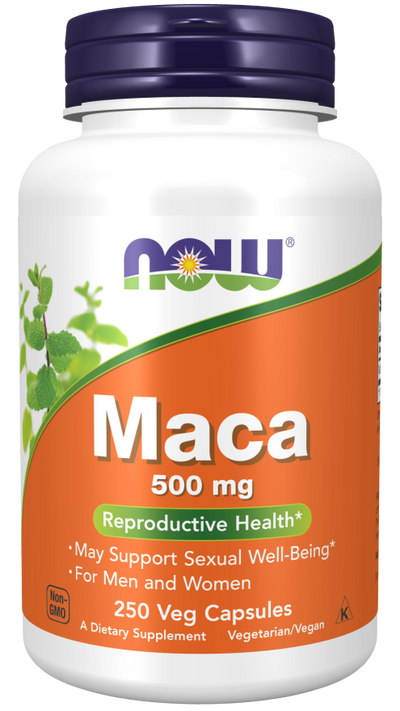 Now MACA 500mg  250 VCAPS