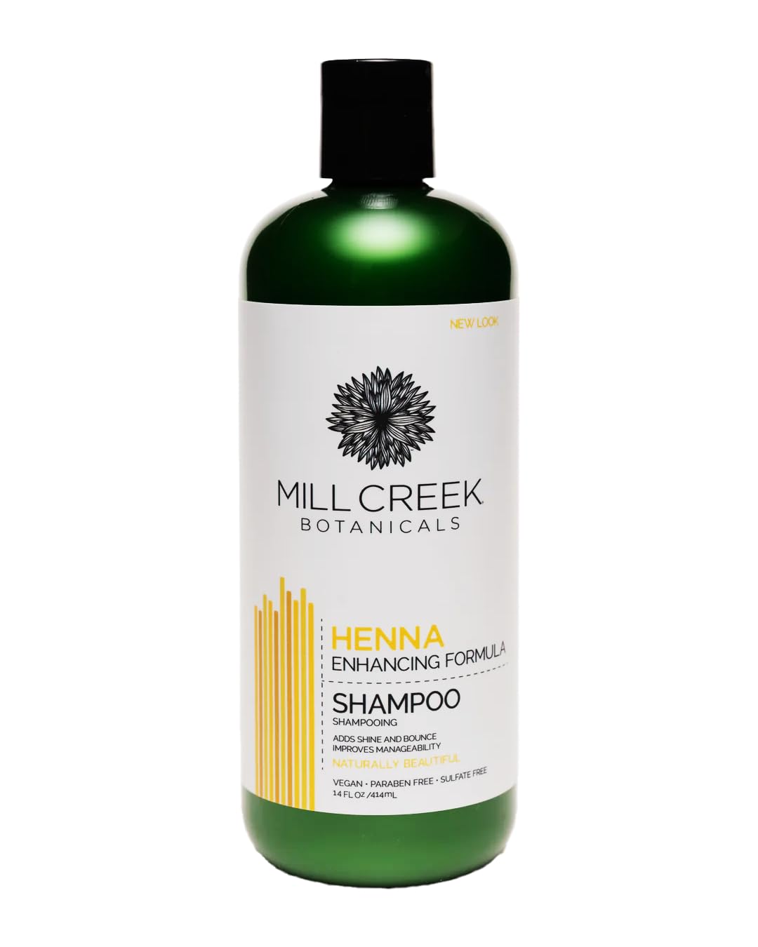 MILL CREEK BOTANICALS HENNA SHAMPOO 16 FLOZ