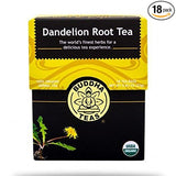 BUDDHA TEAS Organic Dandelion Root Tea 18 BAG