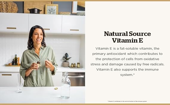 Solgar Vitamin E 268 mg (400 IU) Mixed Softgels (d-Alpha Tocopherol & Mixed Tocopherols) 250softgel