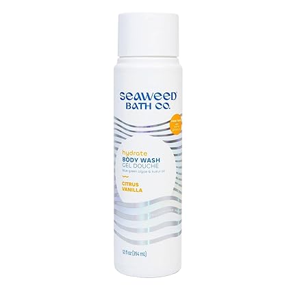 SEAWEED BATH CO. HYDRATE BODY WASH CITRUS VANILLA 12 FLOZ