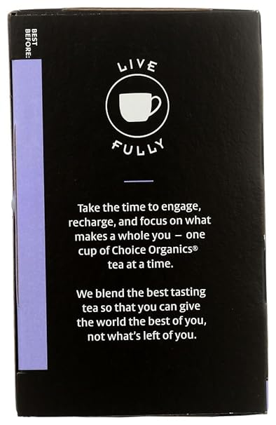 CHOICE ORGANIC TEAS Earl Grey 16 BAG