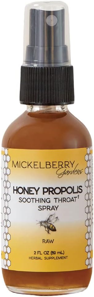 MICKELBERRY GARDENS HONEY PROPOLIS THROAT SPRAY 2OZ