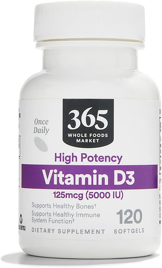 Country Life VITAMIN D3 5000IU 365 CT 365 Softgel
