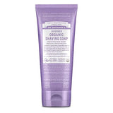 DR. BRONNER'S ORGANIC SHAVING SOAP LAVENDER 7 FLOZ