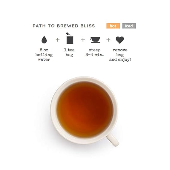 GOOD EARTH TEAS Herbal & Black Tea Sweet & Spicy 18 BAG