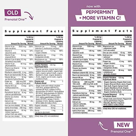 Rainbow Light HIGH POTENCY PRENATAL ONE NON-GMO 60CT  (ORIGINAL PID: 21723)