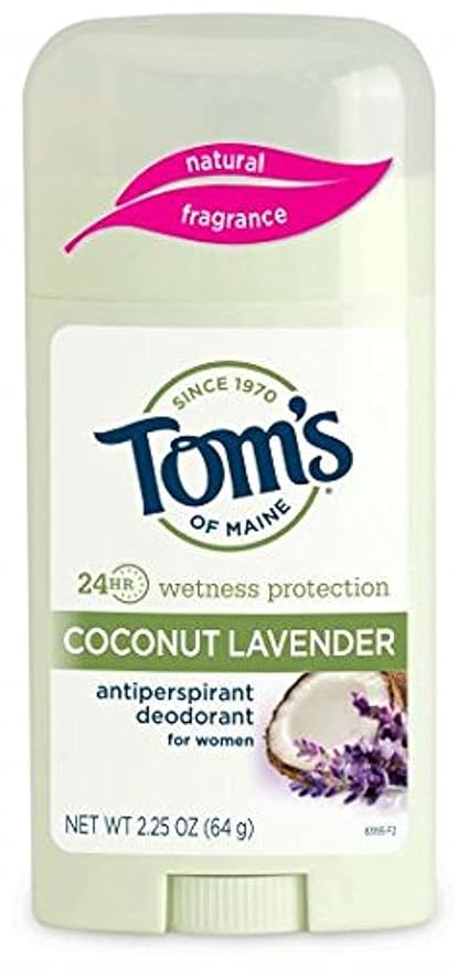 TOM'S OF MAINE WOMENS STCK ANTIPERSPIRANT COCONUT LAV 2.25OZ