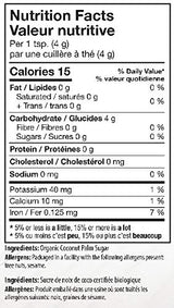 ORGANIC TRADITIONS COCONUT PALM SUGAR 8OZ