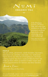 NUMI TEAS Decaf Ginger Lemon Green Tea 18 BAG