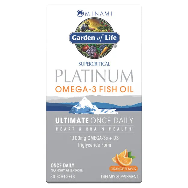 Garden of Life Minami Platinum Orange 30ct SOFTGELS