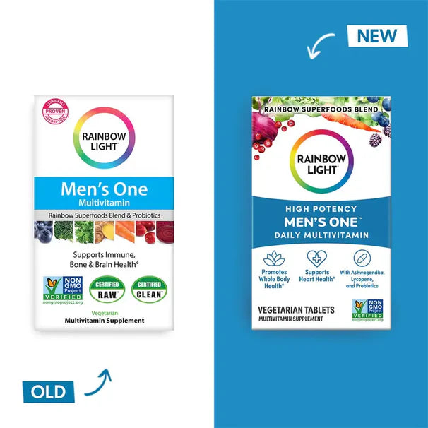 Rainbow Light HIGH POTENCY MEN'S ONE NON-GMO 30CT  (ORIGINAL PID: 21714)