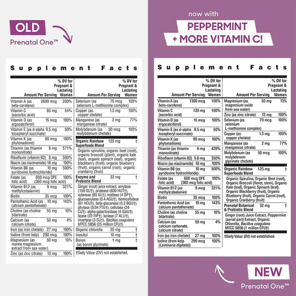 Rainbow Light HIGH POTENCY PRENATAL ONE NON-GMO 30CT  (ORIGINAL PID: 21724)