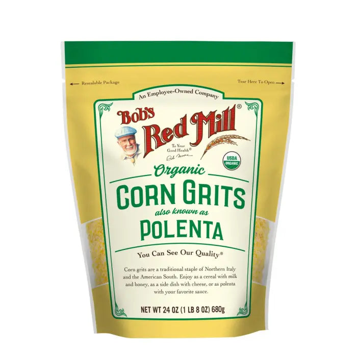 BOB`S RED MILL Grits, Corn, Plantana 24 OZ