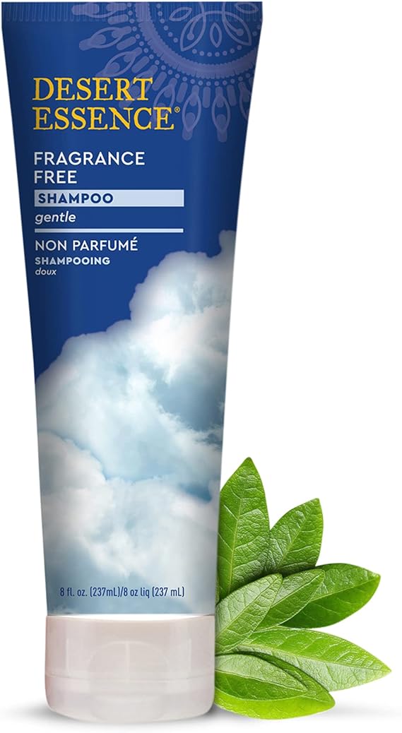 Desert Essence FRAGRANCE FREE SHAMPOO 8 Liquid