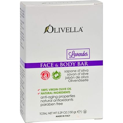 OLIVELLA BAR SOAP LAVENDER 5.29OZ