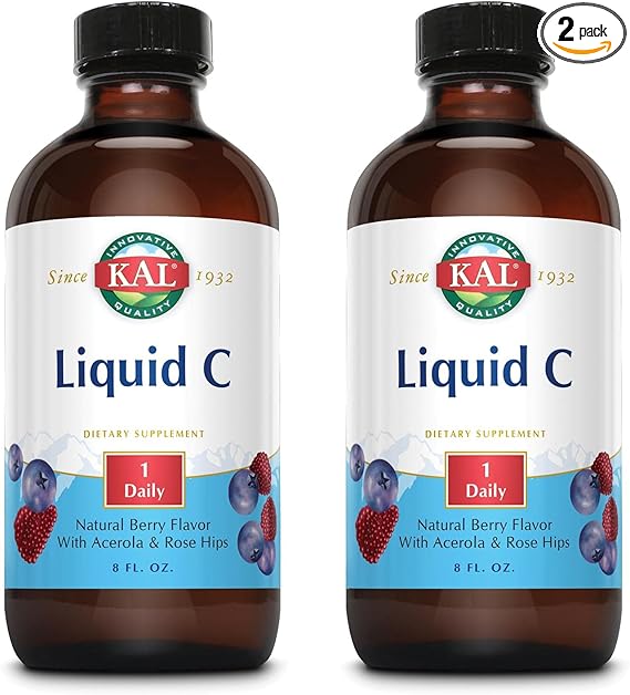 Kal Liquid C Liquid Natural Berry Flavor