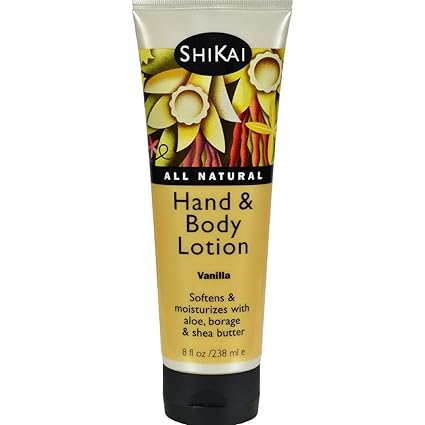 SHIKAI HAND & BODY LOTIN VANILA 8OZ