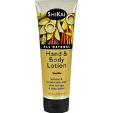 SHIKAI HAND & BODY LOTIN VANILA 8OZ