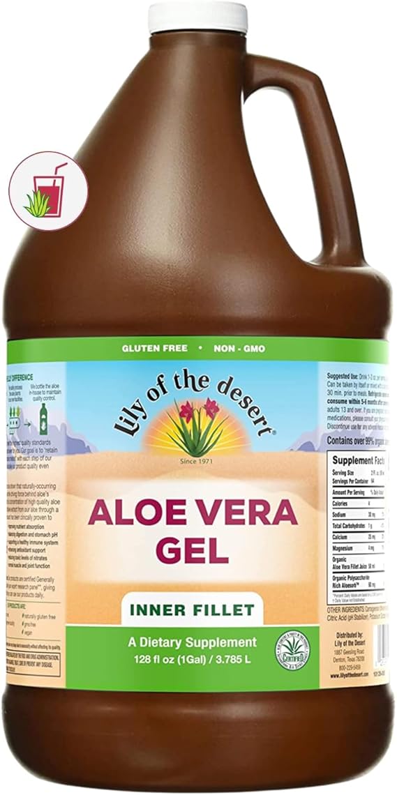 LILY OF THE DESERT ALOE VERA GEL 128OZ