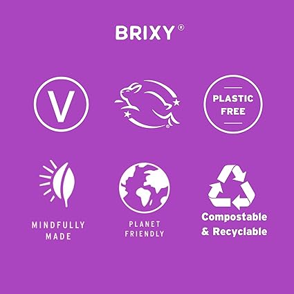 BRIXY Body Wash Bar Coconut Vanilla