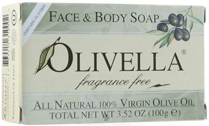 OLIVELLA BAR SOAP FRAGRANCE FREE 3.52OZ