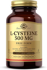 Solgar L-Cysteine 500 mg Vegetable Capsules 90V cap