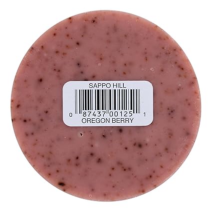 Sappo Hill Glycerine Creme Bar Soap Oregon Berry