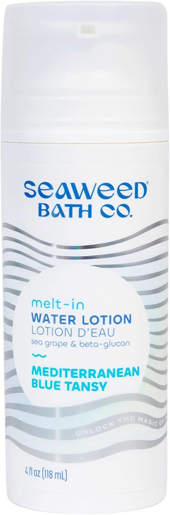 SEAWEED BATH C0. WATER LOTION MEDITERRANEAN BLUE TANSY 4 FLOZ