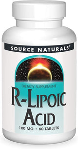SOURCE NATURALS R-LIPOIC ACID 100MG 60T