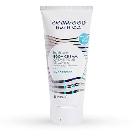 SEAWEED BATH CO. HYDRATE BODY CREAM UNSCENTED 6 FL OZ