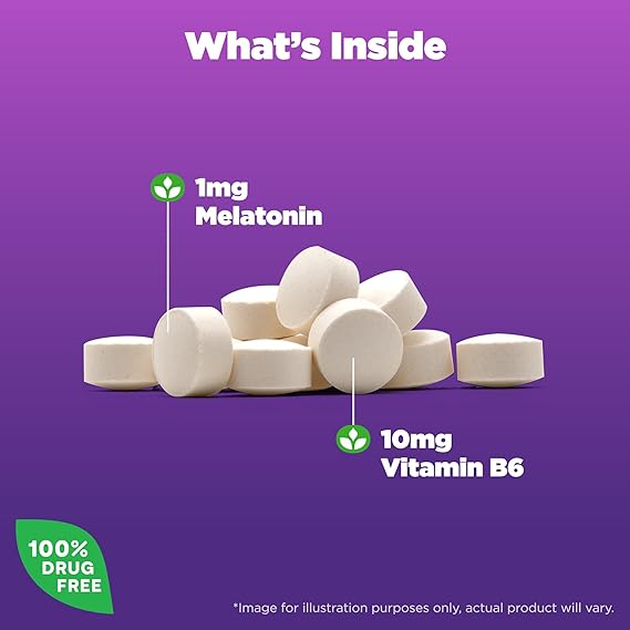 NATROL MELATONIN 1MG 90T