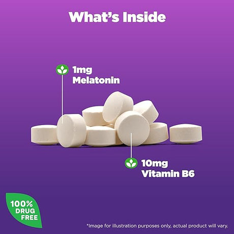 NATROL MELATONIN 1MG 90T