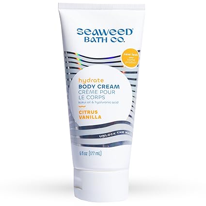 SEAWEED BATH CO. HYDRATE BODY CREAM CITRUS VANILLA 6 FL OZ