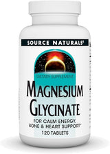SOURCE NATURALS MAGNESIUM GLYCINATE 120T