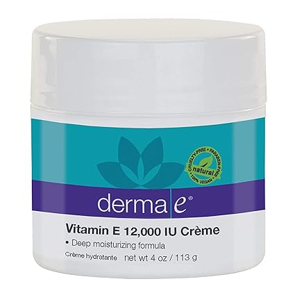 Derma-E Vitamin E Creme 12000 IU - 4 Oz