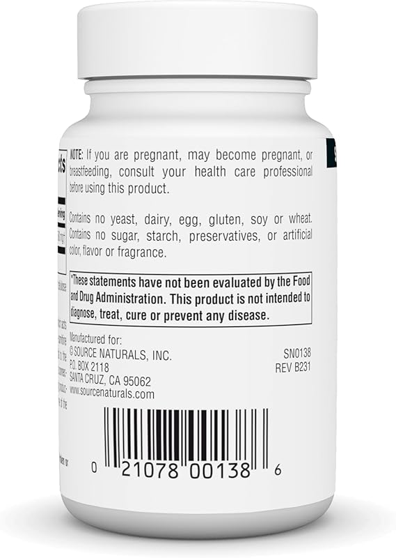 SOURCE NATURALS L- LYSINE CAP 500MG 200C