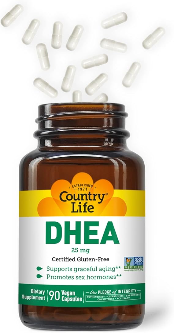 Country Life DHEA 25MG 90 Vegicaps