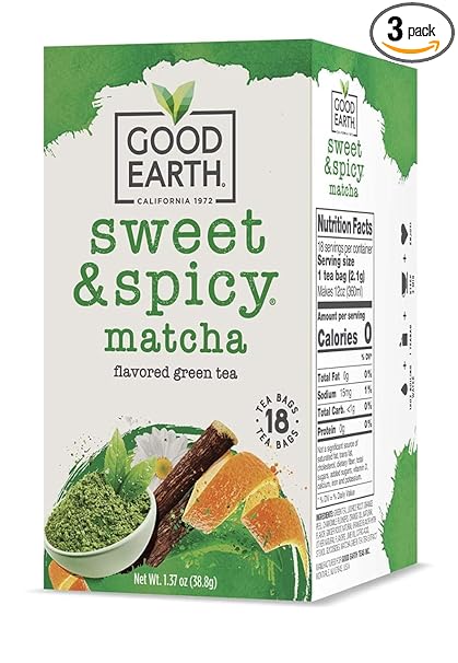 GOOD EARTH TEAS Matcha Maker Green Tea 18 BAG