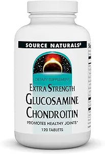SOURCE NATURALS EXTRA STRENGTH GLUC/CHOND 120T