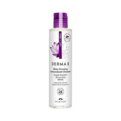 DERMA E. SKIN FIRMING ANTIOXIDANT CLEANSER 6OZ