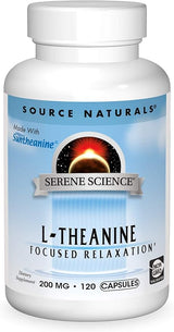 SOURCE NATURALS L-THEANINE TABS 200MG 60T