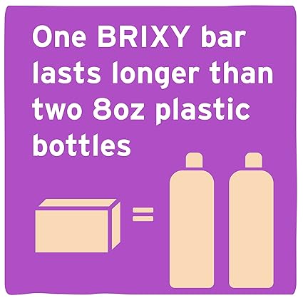 BRIXY Body Wash Bar Coconut Vanilla